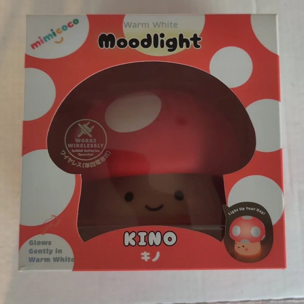 Mimicoco Kino Mushroom Warm White Moodlight NIB
